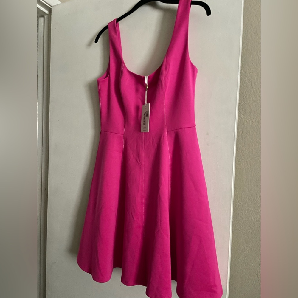 Ted Baker Vibrant Pink Mini Dress